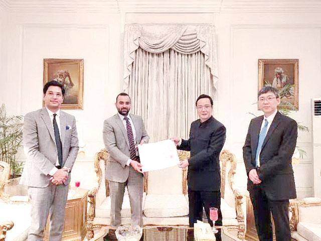 New Chinese Consul General Lahore assumes charge