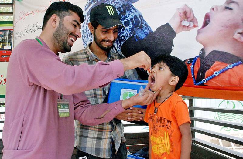 DC visits various villages to monitor 7-Day National Polio Campaign