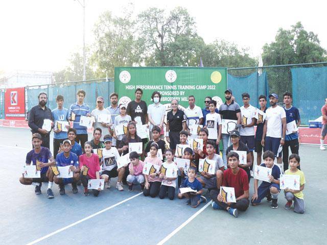 First-ever High Performance Tennis Training Camp concludes