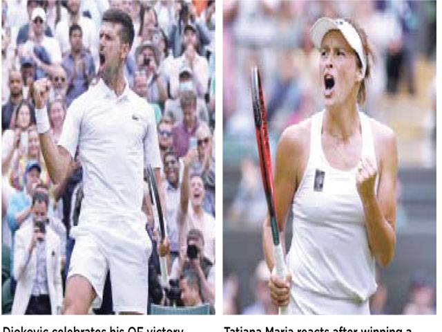 Djokovic battles back to beat Sinner and reaches Wimbledon semifinals
