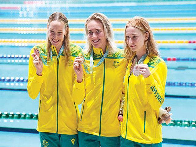 Australia off to a flyer as swim stars shine at Commonwealth Games