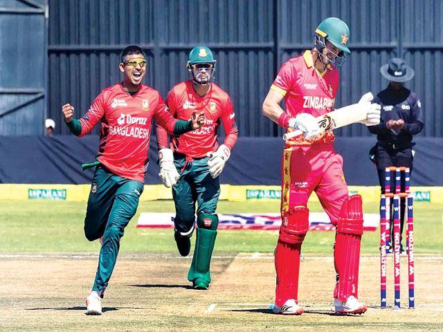 Liton, Mosaddek shine as Bangladesh level Zimbabwe T20I series