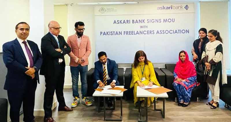 Askari Bank signs MoU with Pakistan Freelancers Association