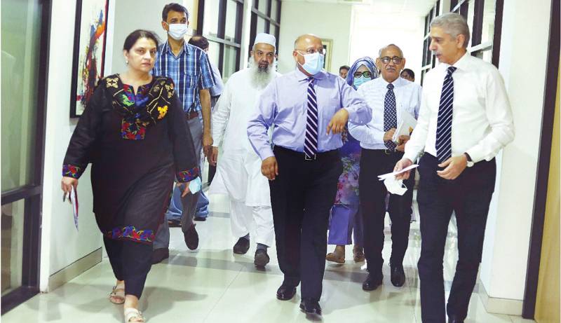 SIHS a leading institute in provision of health services, says Dr Rauf