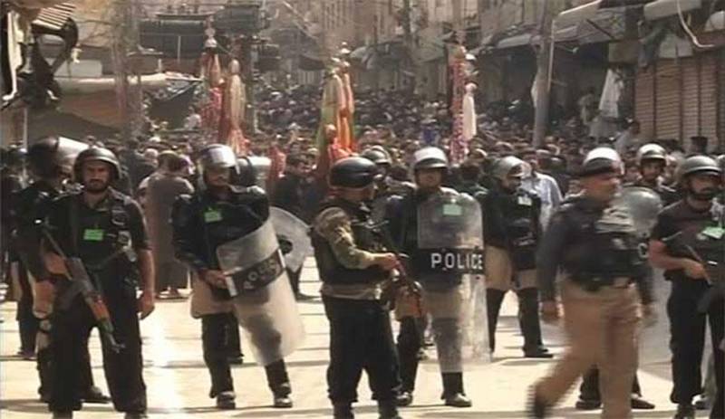 Tight security arrangements for Ashura in Faisalabad