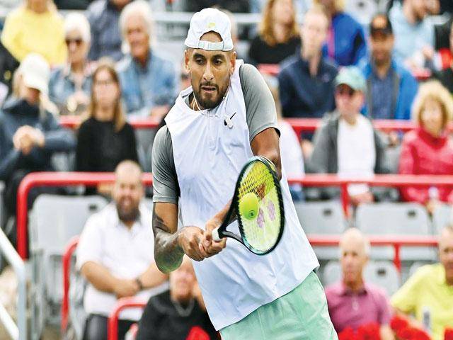 Kyrgios lifts mental game for seventh straight win, Murray out
