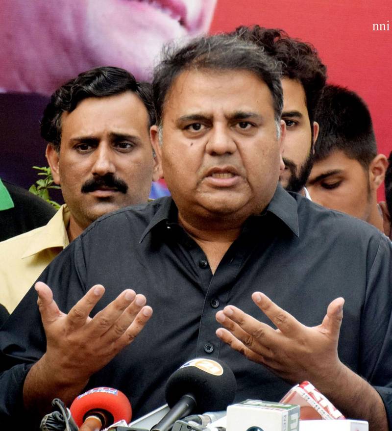 Fawad Chaudhry warns govt against raiding Bani Gala
