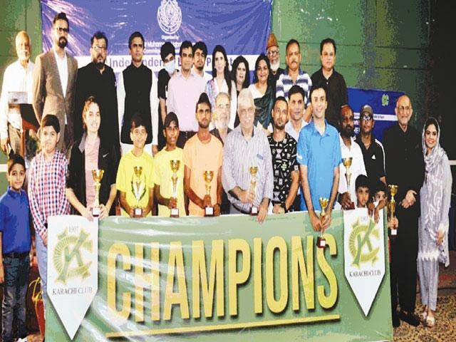Hashish, Natalia win Jashan e Azadi Tennis Tournament titles