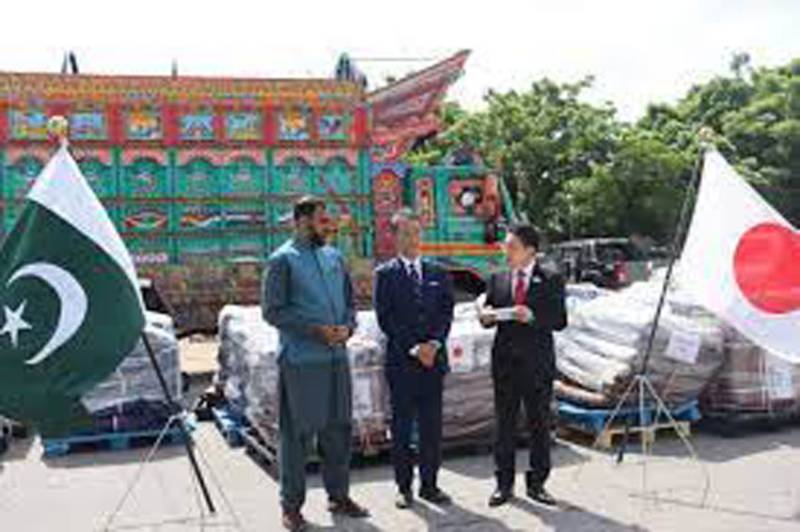 Japan hands over emergency relief goods to Pakistan