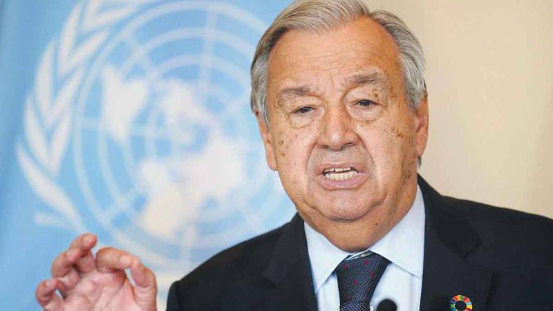 Pakistan drowning not only in floodwater but in debt: UN chief