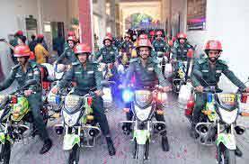 Motorcycle Ambulance Service launched in Sialkot