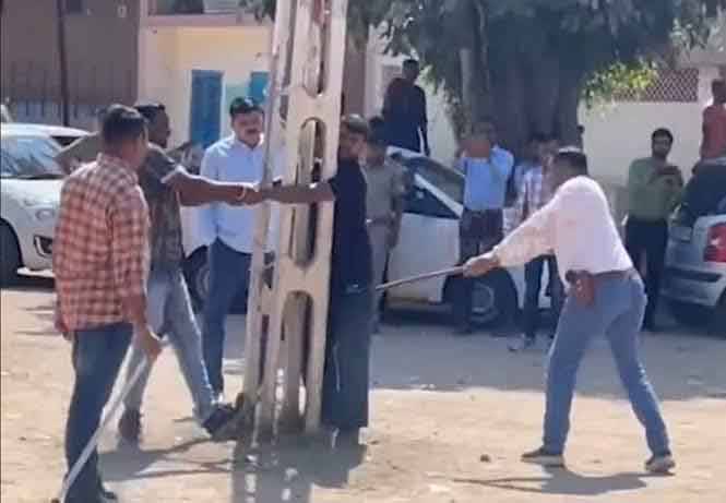 BJP men publicly flog Muslims in India’s Gujarat