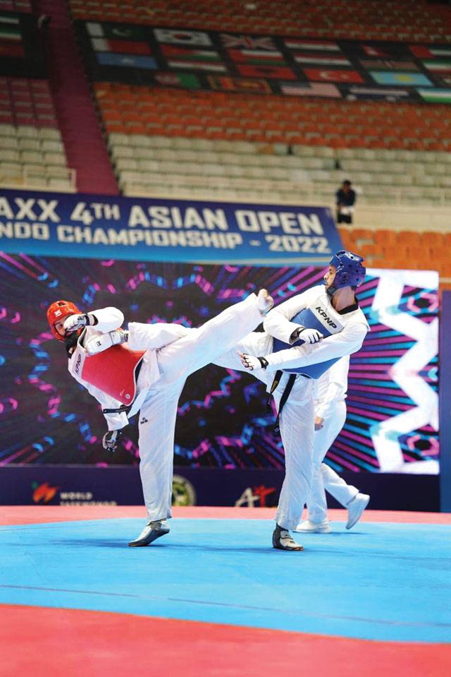 Egypt’s Sherif, Iran’s Danial earn golds in Asian Taekwondo
