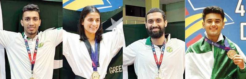 Podium finish our top priority, say medal-winning Pak taekwondokas