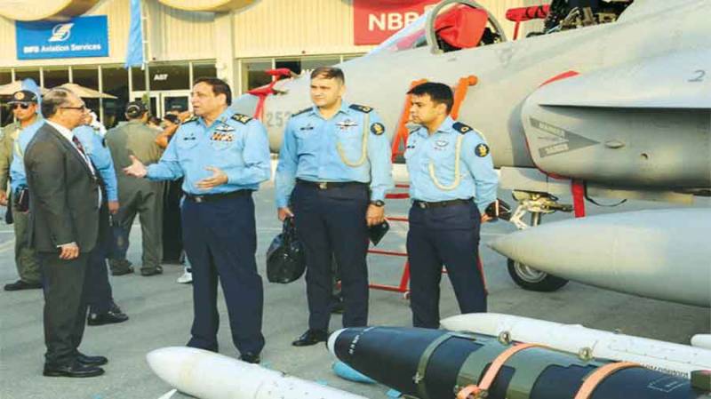 ‘Pride of Pakistan’ JF-17 Thunder aircraft takes part in Bahrain air show