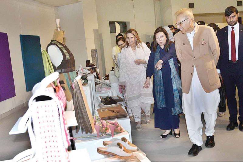 President stresses promoting Pak fashion design, textile products