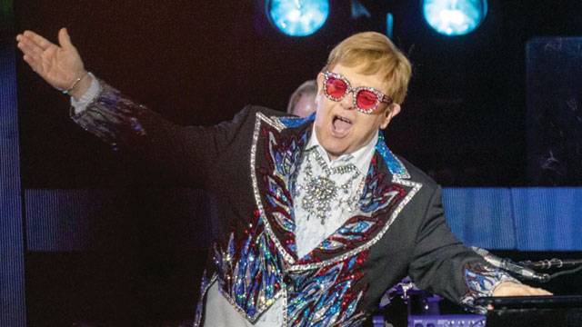 Elton will headline Pyramid Stage in final UK gig