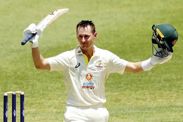 Ton-up Labuschagne powers Australia but Windies dig in