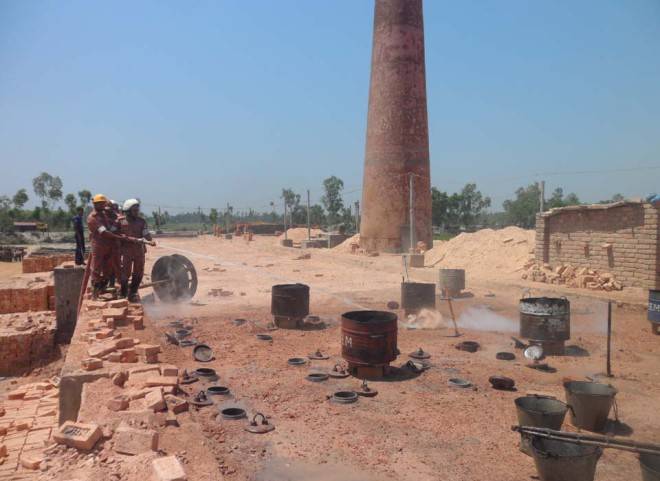 14 brick kilns sealed in November