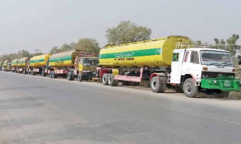 Oil tankers on motorway not allowed to travel from 6am to 10pm