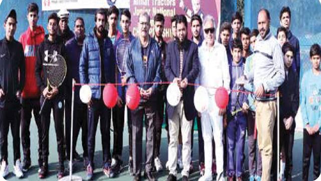 Millat Tractors Junior National Tennis C’ship inaugurated
