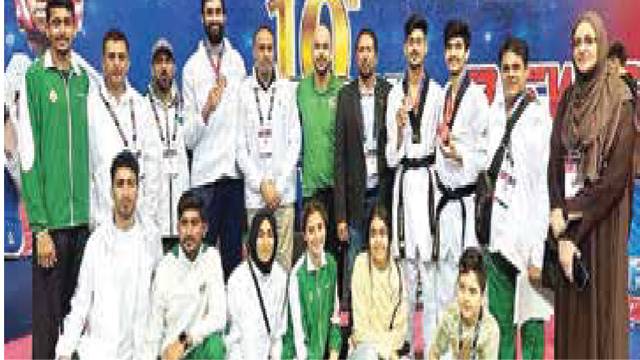 Pakistan win 3 medals in Fujairah Int’l Taekwondo C’ship