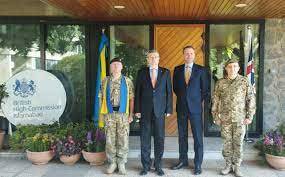 UK Chargé d’Affaires meets Ukrainian envoy to show support for Ukraine