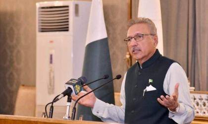 Indian propaganda can be countered by getting cyber strength: Arif Alvi