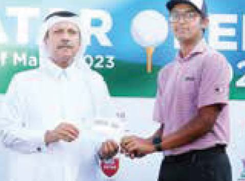Omar Khalid claims sixth position on Qatar Open debut