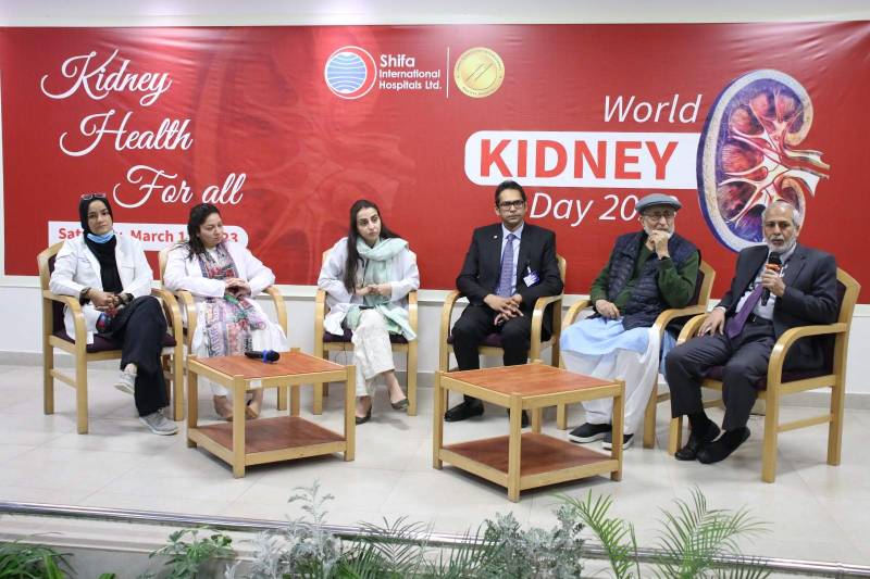 Shifa International Hospital commemorates World Kidney Day by offering free kidney screenings