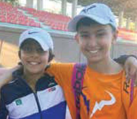 Zohaib/Amir in 2nd leg of ATF Cup U-14 doubles final