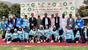 Australian HC sponsors cricket training for blind women