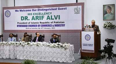 President Alvi for collective efforts for continuity of democracy in country