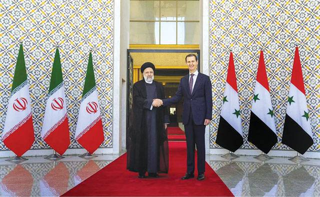 ایران کے صدر رئیسی نے شام کے صدر اسد کے ساتھ اسٹریٹجک تعاون کے معاہدے پر دستخط کر دیئے۔