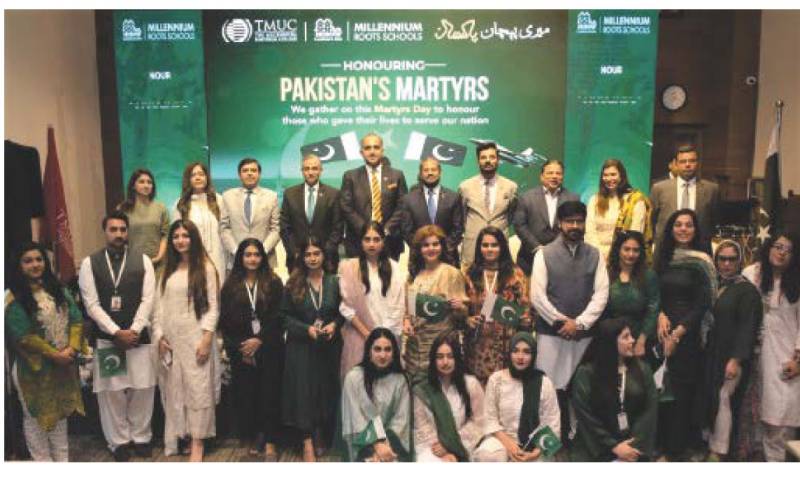 Martyrs Day held by students as Meri Pehchan, Pakistan 
