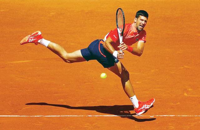 Djokovic enters French Open second round