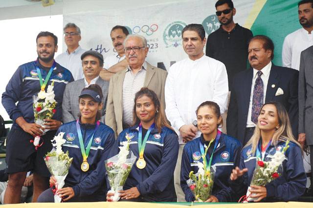 Wapda win men, women tennis titles in National Games