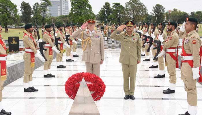 UK CGS acknowledges achievements of Pakistan Army