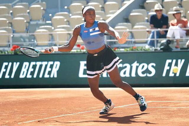 Coco Gauff reaches French Open quarterfinals for third consecutive year