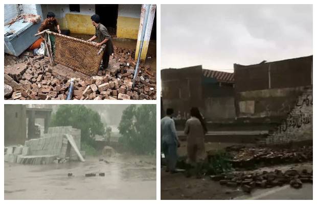 Two die as heavy rains lash parts of KP