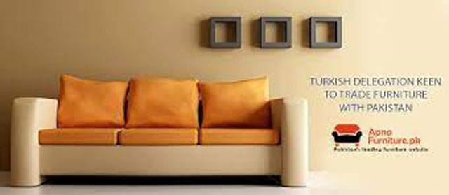 Turkish firms keen to collaborate with Pakistani furniture industry