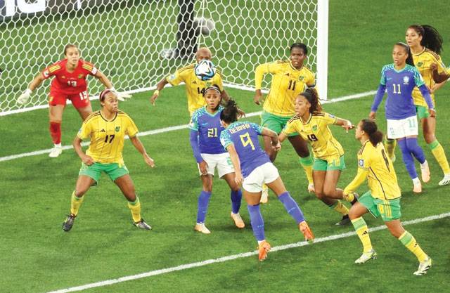 Plucky Jamaica dump Brazil on way to Women’s World Cup knock-outs