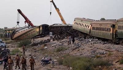 Six officials suspended after train accident, NA informed