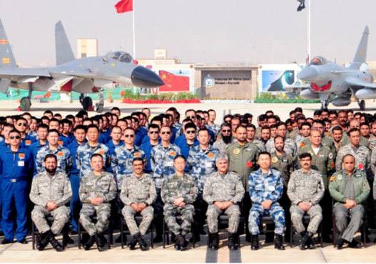 Pak-China joint air forces training drill starts today