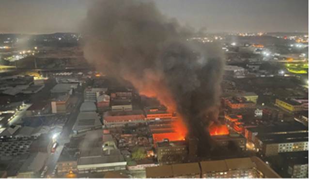 Building fire in S.Africa kills more than 70