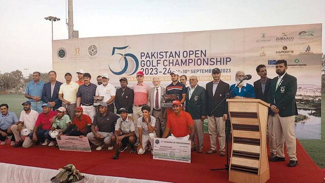 Ahmed Baig secures title in 50th Pakistan Open Golf Championship