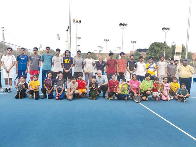Secretary Sports inaugurates Ali Embroidery Mills Punjab Junior Tennis Championship