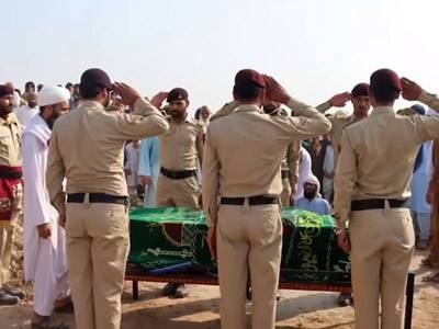 Shaheed Lance Naik Abdur Rehman laid to rest with full military honour