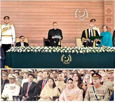 Justice Faez Isa takes oath as new CJP