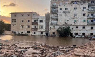 One week on, international aid efforts gain pace in flood-hit Libya